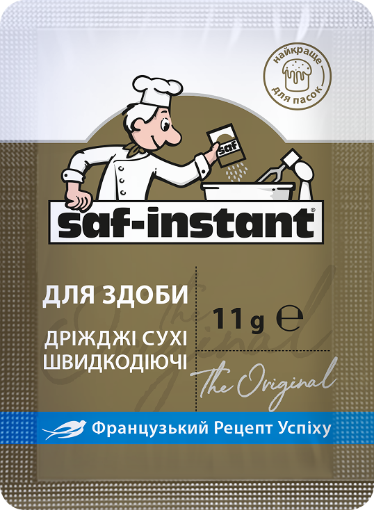 Пачка дріжджів Saf-Instant Золотий
