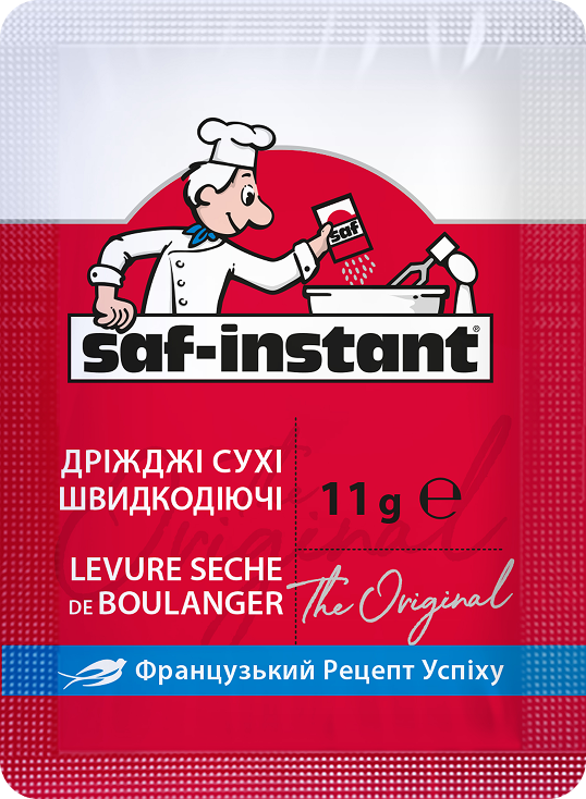 Пачка дріжджів Saf-Instant Червоний